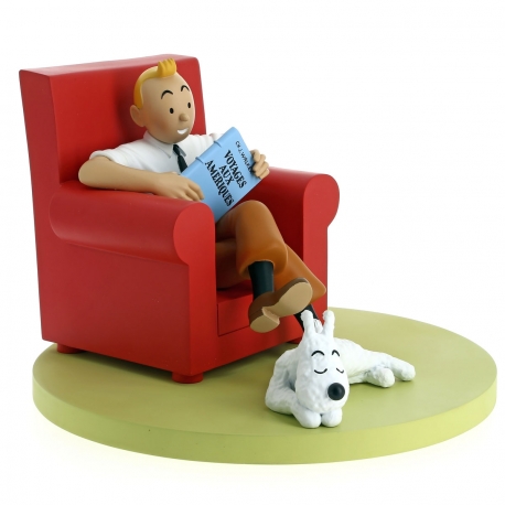 3 - Ícones Tintin: sofa vermelho