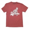 T-Shirt Tintin "Ils arrivent!" rouge