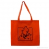 Sacos reutilizáveis Tintin e do Milou impressos dos 2 lados (43 c m x 40 cm)