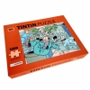 Tintin puzzle, weightless in Rocket + poster 50x66,5cm