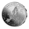 Coin 5 € Belgium Tintin 90th Anniversary