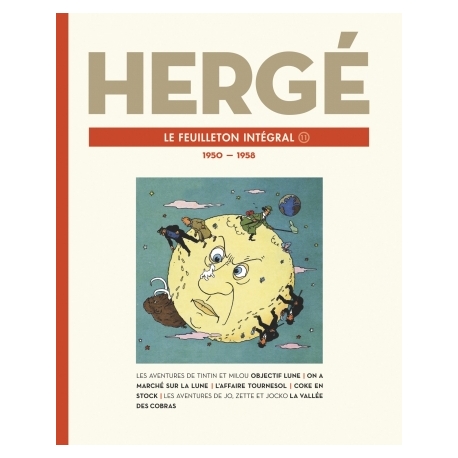 HERGÉ LE FEUILLETON INTÉGRAL : 1950 - 1958