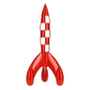 Resin Moon Rocket Tintin 150cm