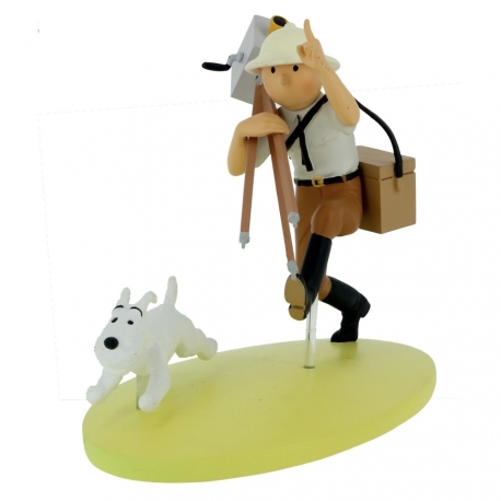 TINTIN CINEASTA E MILOU AU CONGO