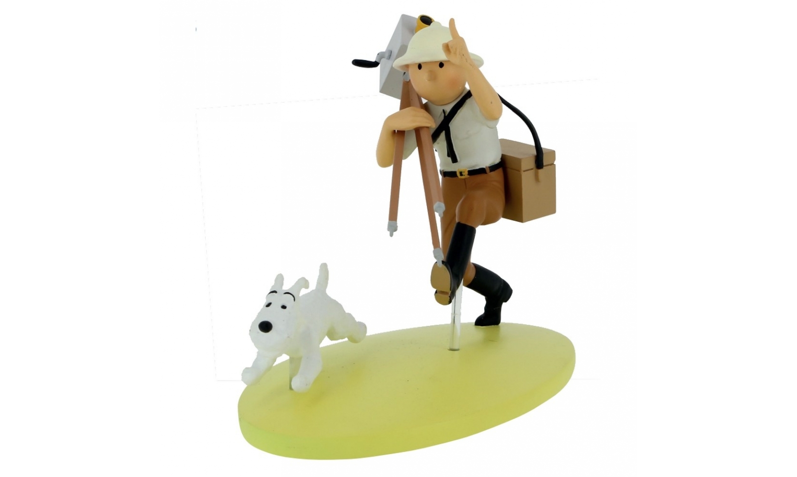 Figurine Tintin en Route Résine 19 cm 42217