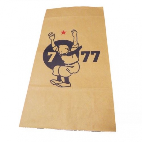 Recycled kraft paper bag Tintin 7 - 77