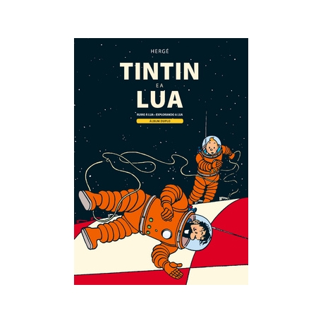 Tintin e a Luam album duplo (PT)