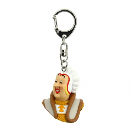 Castafiore bust Keyring