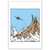 Double Card Tintin island plane