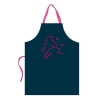 Child Apron – pink embroidery