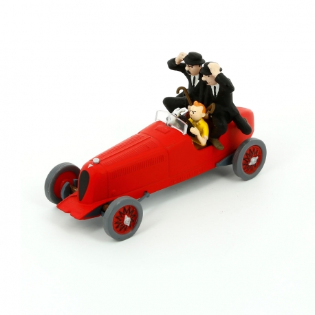 Red racing car