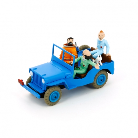 Blue jeep