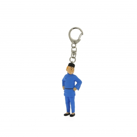 Porte-clés Tintin Lotus (6cm)