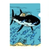 Capa plástica A4 Submarino tubarão