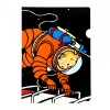 Capa plástica A4 Tintin na Lua