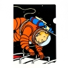 Plastic A4 folder Tintin on the Moon