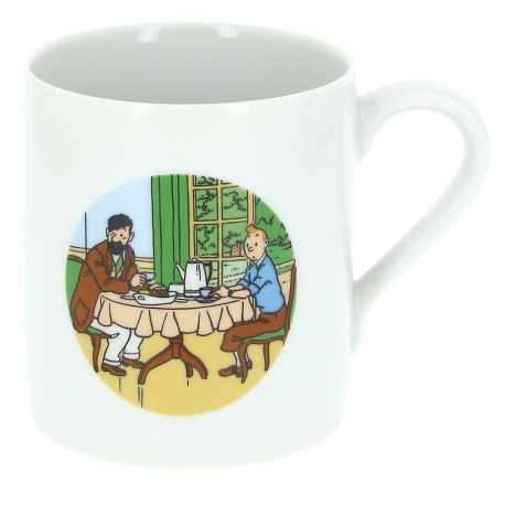 Caneca TINTIN & HADDOCK Pequeno Almoço