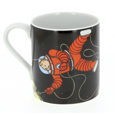 Mug Tintin & Haddock Lune