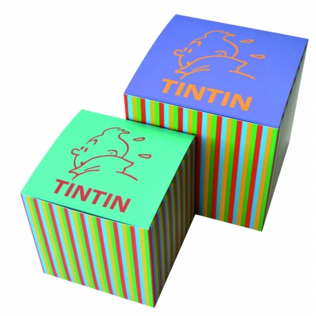 Caixa Tintin cartão