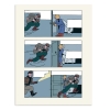 Tintin Soviets Lithographic prints - Night scene x5