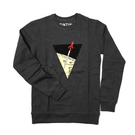 Sweatshirt TINTIN Rocket anthracite