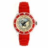 Relógio Tintin Avião - bracelete vermelha