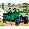 La Citroën Torpedo des Dupondt - "Tintin au pays de l'or noir" (1950)