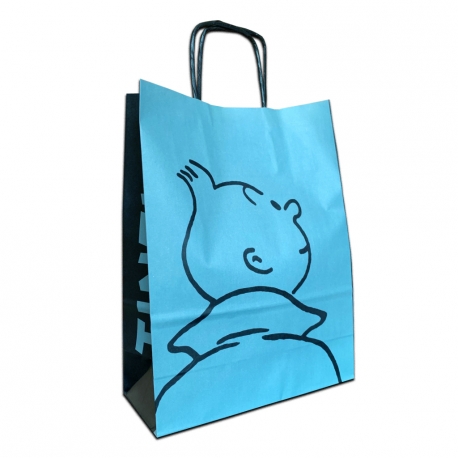 Recycled paper bag Tintin Profile