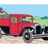 Le camion de police - "Tintin en Amérique" (1945)
