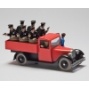 Le camion de police - "Tintin en Amérique" (1945)