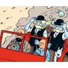 La Jeep rouge - "Tintin au pays de l'or noir" (1950)