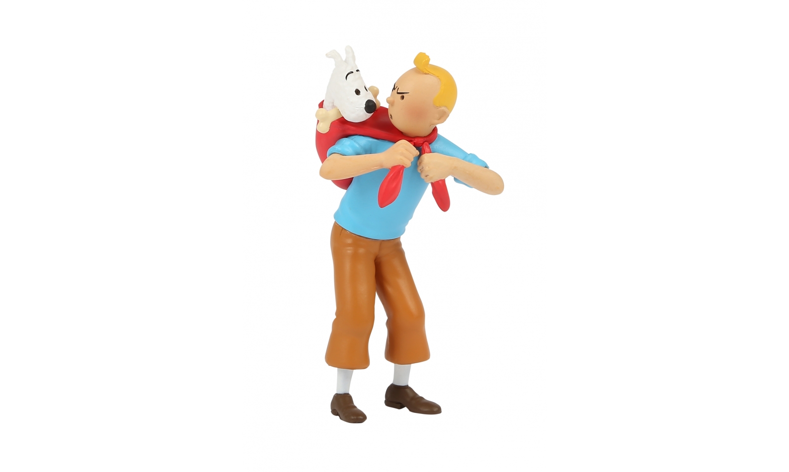 Figurine Tintin ramène Milou