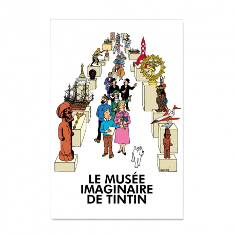 le musée imaginaire de Tintin poster