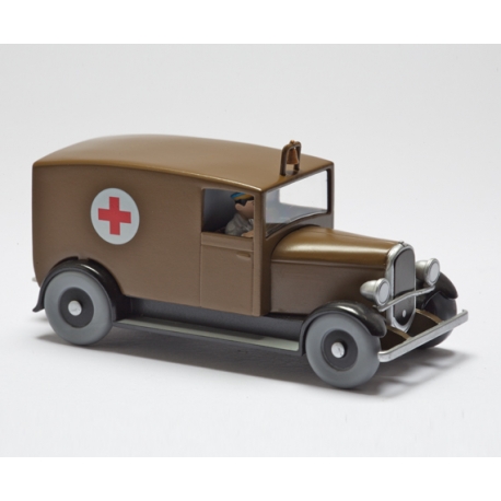 L'ambulance - "Tintin en Amérique" (1945)