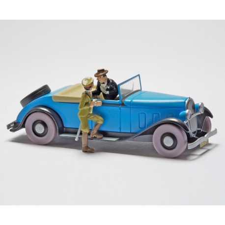 La décapotable - "Le Lotus bleu" (1946)