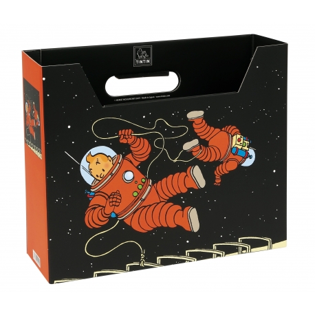 File Box - Tintin & Haddock Moon