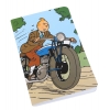 Caderno de notas - Tintin na Moto