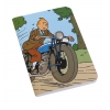 Carnet de note - Tintin à Moto