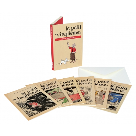 Booklet of 6 postcards & 6 envelopes « Petit XXEME »