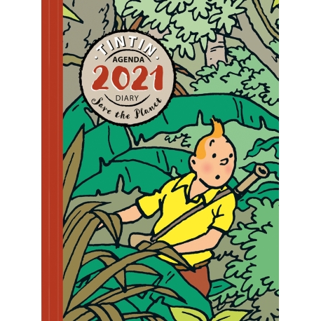 Agenda 2021 Tintin (21x16 cm)