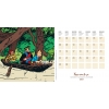 Tintin 2021 desk calendar (13.5 x 13.5 cm)