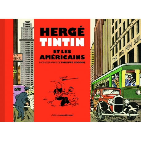 Hergé, Tintin et les Américains