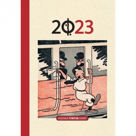Tintin 2023 pocket agenda (15 x 10 cm)