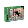 Puzzle + poster Tintin - Chute porte tambour 1.000