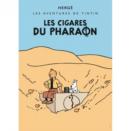 Postcard Les cigares du Pharaon CL