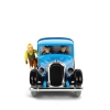 Tintin - Taxi América 1/12 38cm