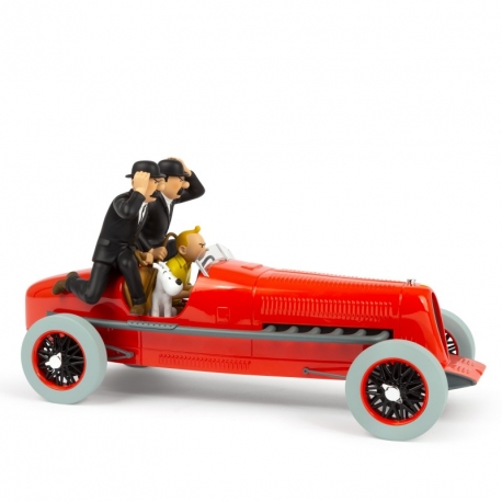 Tintin - Bolide rouge 1/12 35cm