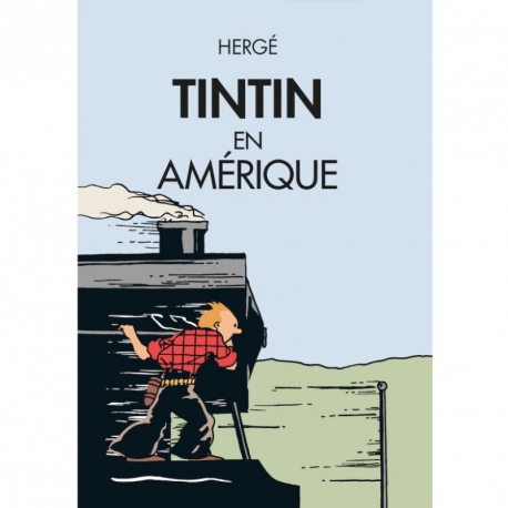 Carte Postal Tintin en Amérique CL