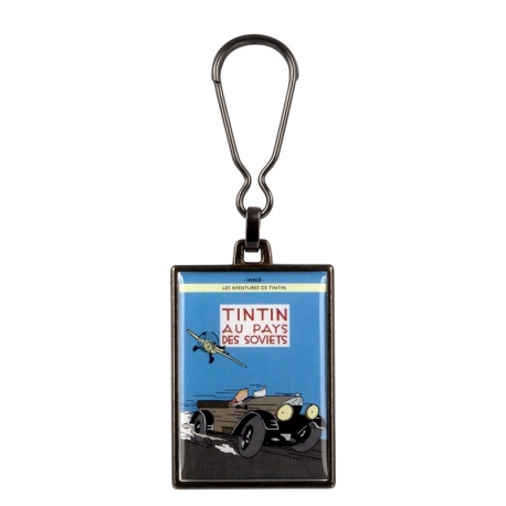 Metal Keyring - Tintin au pays des Soviets 2017