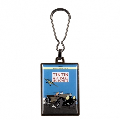 Porta-chaves metálico - Tintin au pays des Soviets 2017